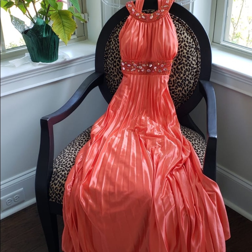Orange Prom Dress
